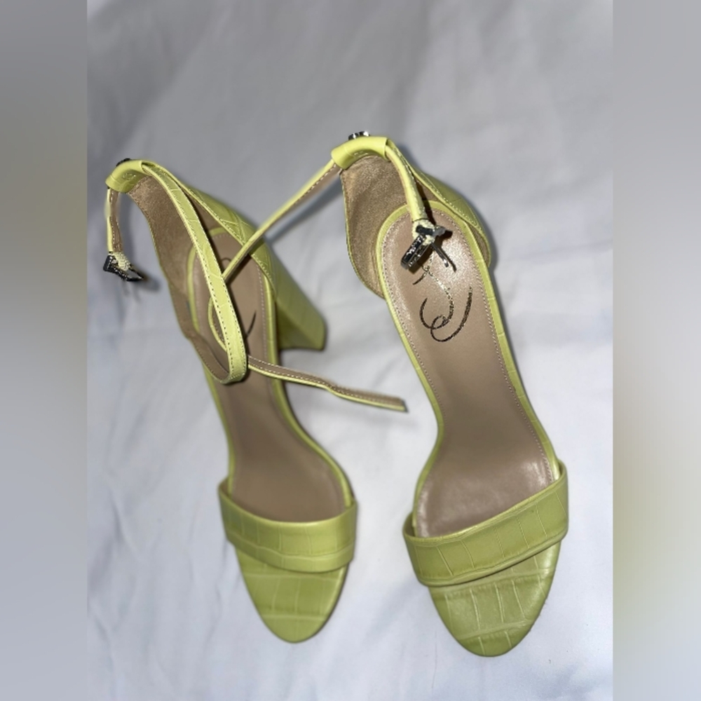 NEW SAM EDELMAN YARO BLOCK HEEL SANDAL SIZE 9 - Picture 5 of 9